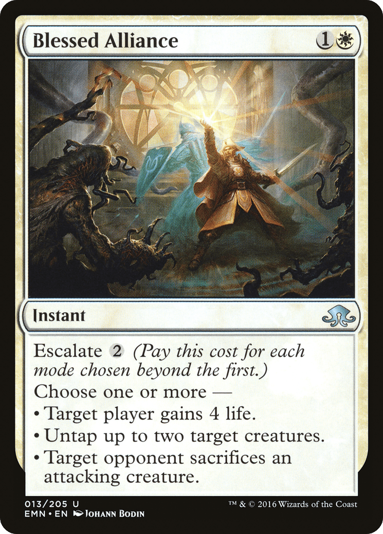 Blessed Alliance [Eldritch Moon] Foil