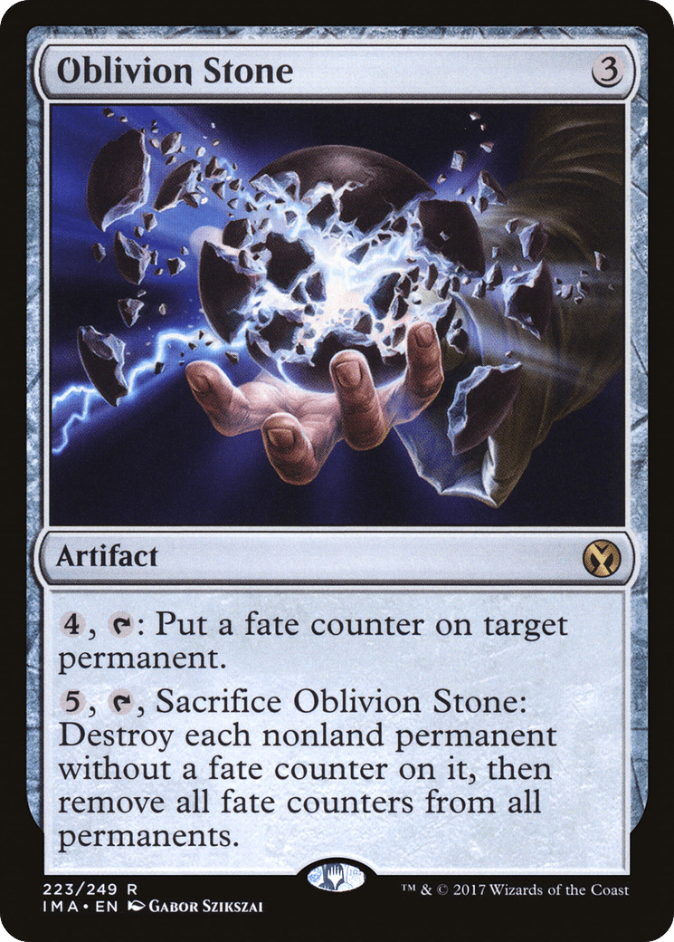 Oblivion Stone [Iconic Masters] Foil