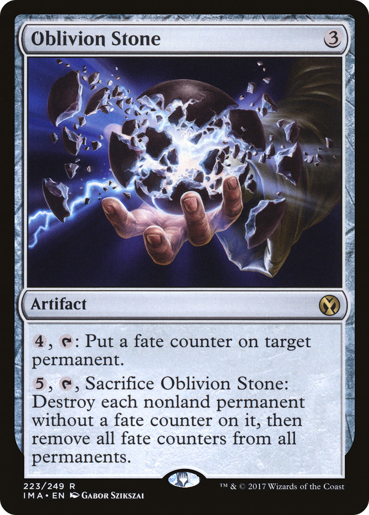 Oblivion Stone [Iconic Masters] Foil