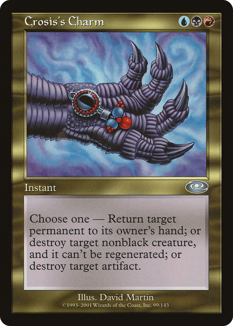 Crosis's Charm [Planeshift] Foil