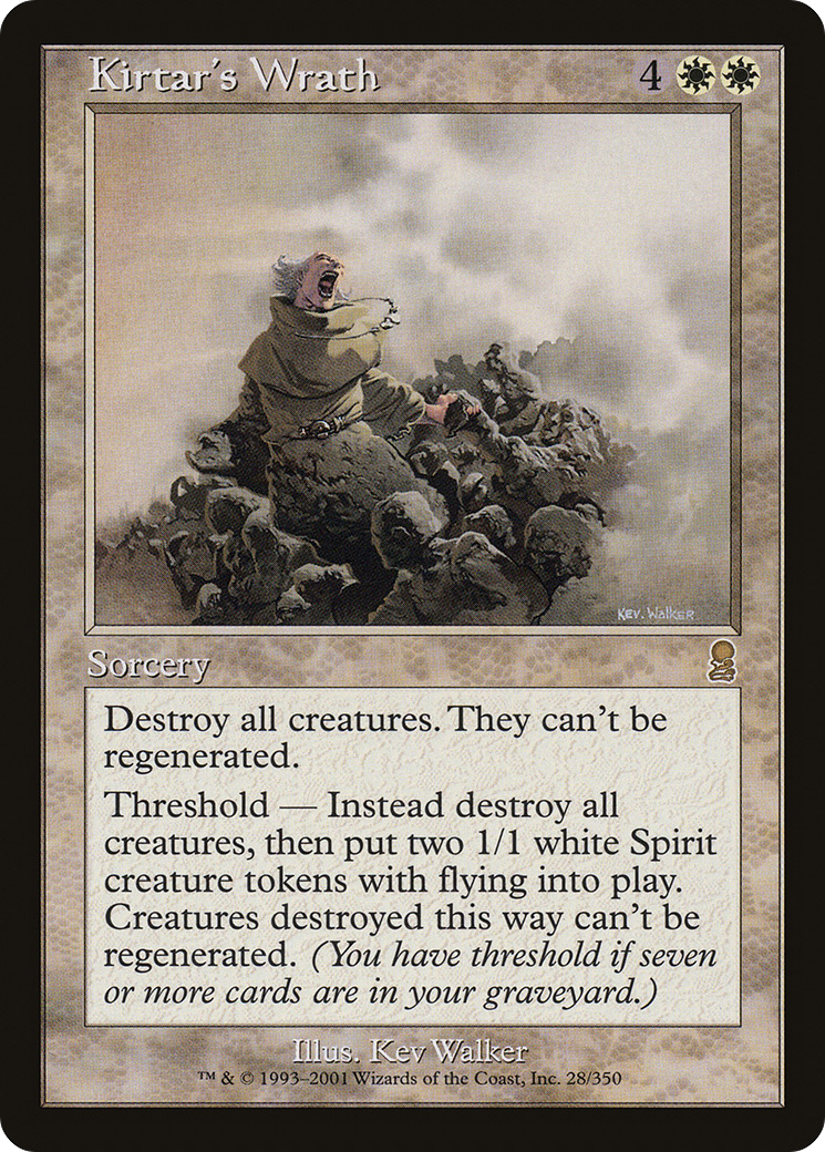 Kirtar's Wrath [Odyssey] Foil