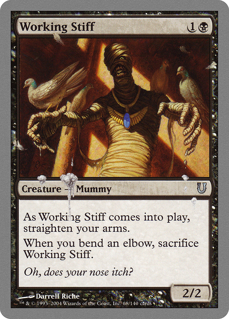Working Stiff [Unhinged] Foil