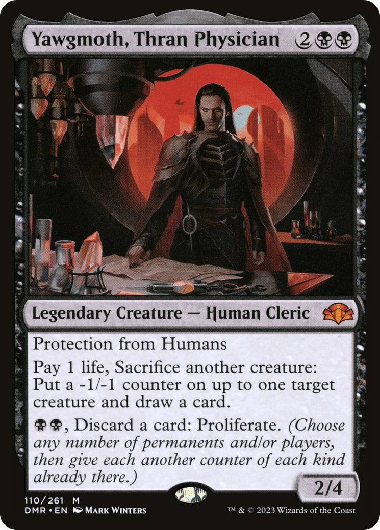 Yawgmoth, Thran Physician [Dominaria Remastered] Foil