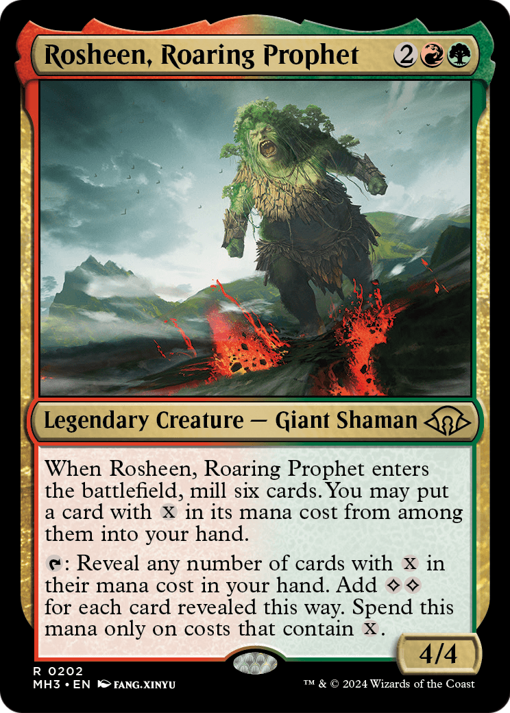 Rosheen, Roaring Prophet [Modern Horizons 3] Foil