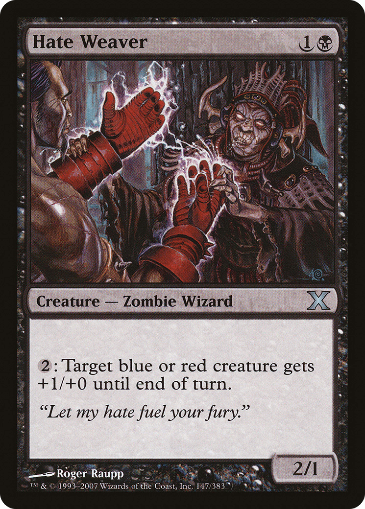 Hate Weaver [Tenth Edition] Foil