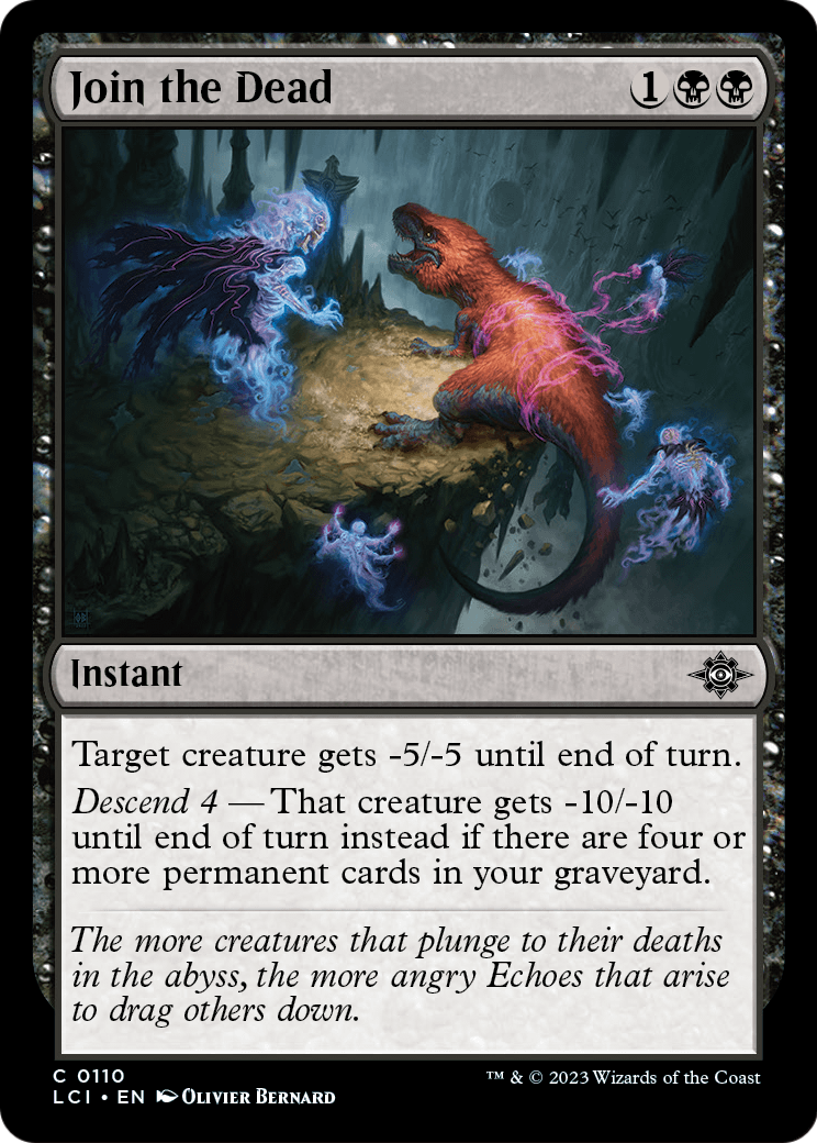Join the Dead [The Lost Caverns of Ixalan] Foil