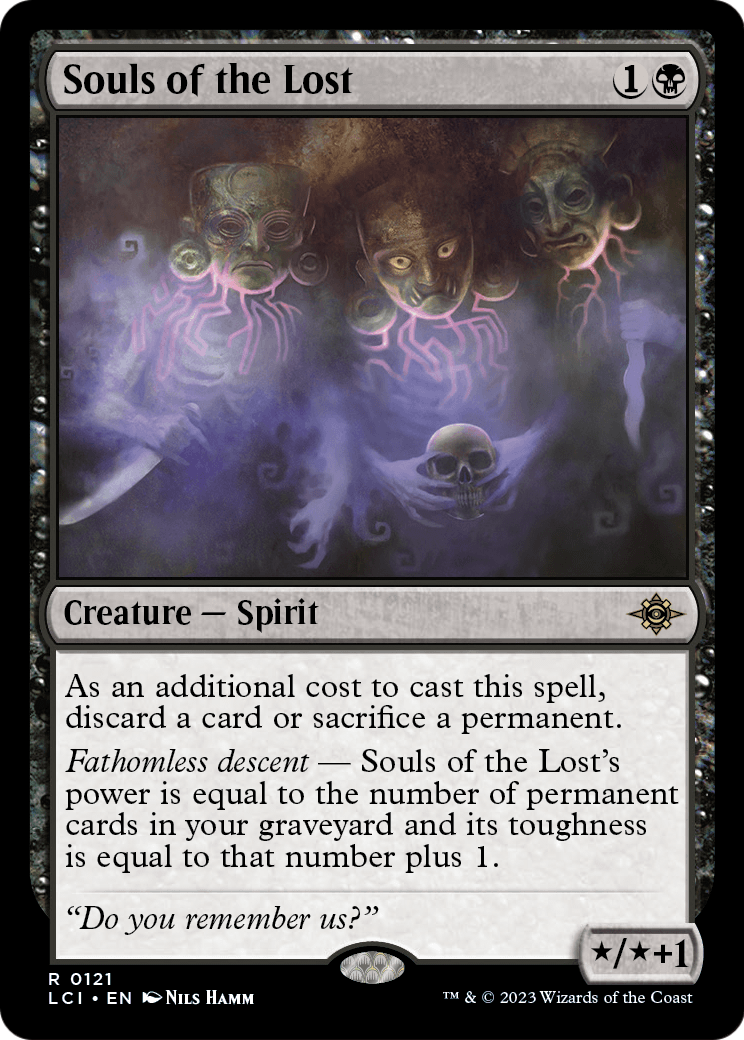 Souls of the Lost [The Lost Caverns of Ixalan] Foil