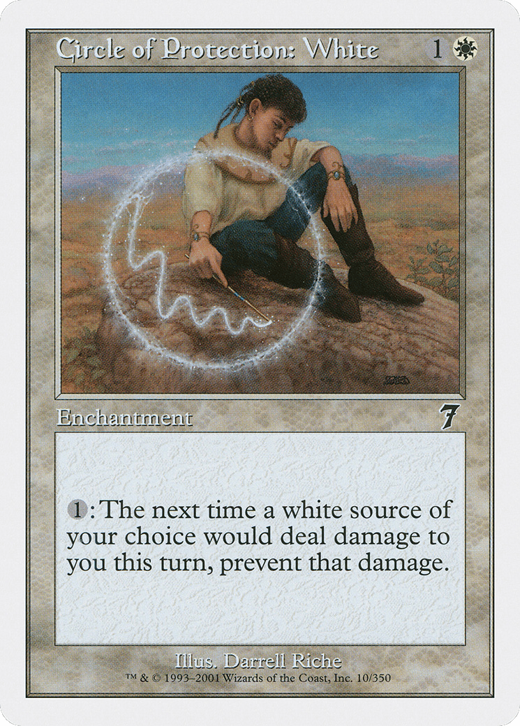 Circle of Protection: White [Seventh Edition] Foil