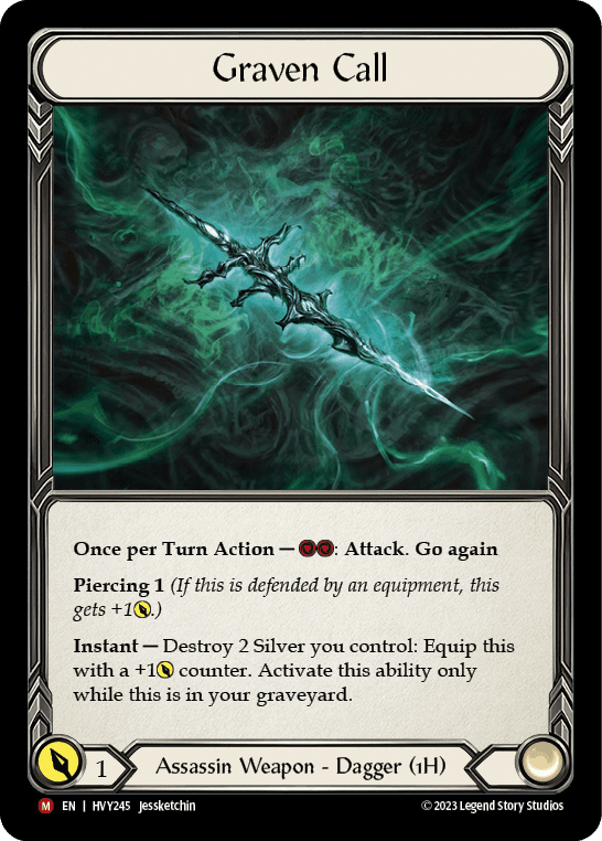 Graven Call [HVY245] (Heavy Hitters)  Cold Foil
