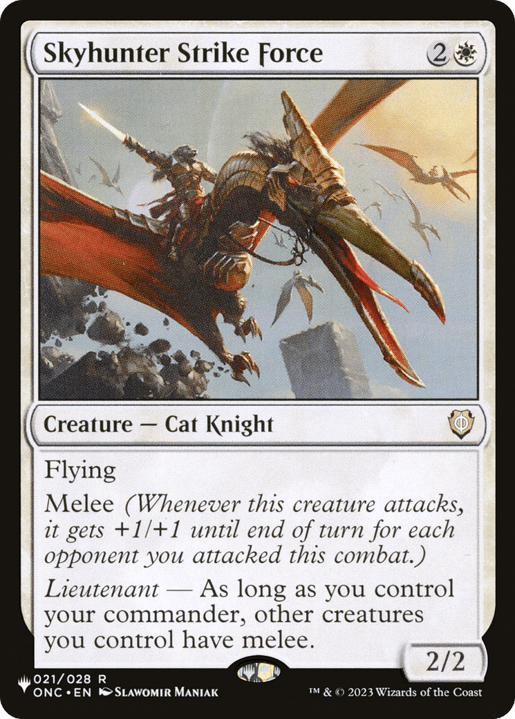 Skyhunter Strike Force |  (ONC-21) [The List]