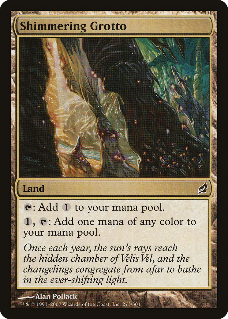 Shimmering Grotto [Lorwyn] Foil