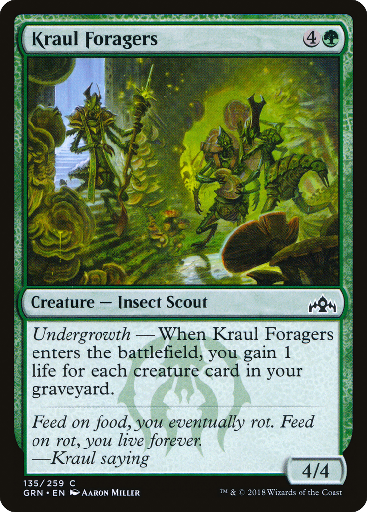 Kraul Foragers [Guilds of Ravnica] Foil
