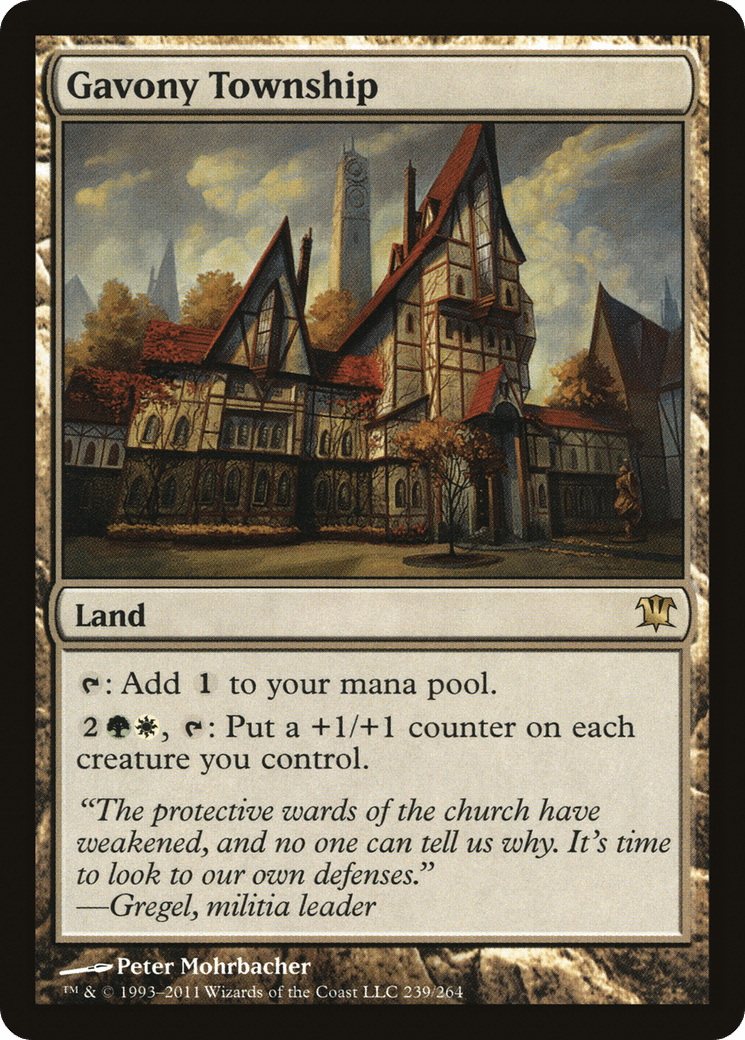 Gavony Township [Innistrad] Foil
