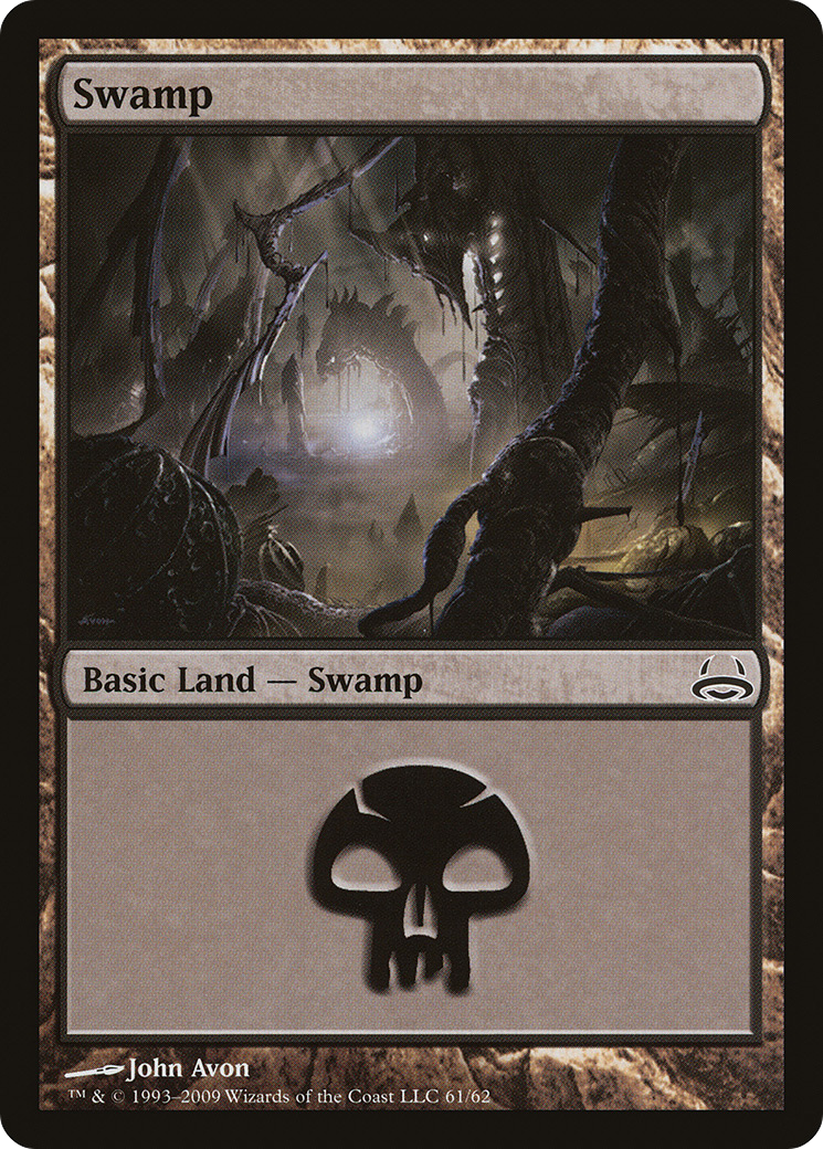 Swamp (61) [Duel Decks: Divine vs. Demonic] Foil