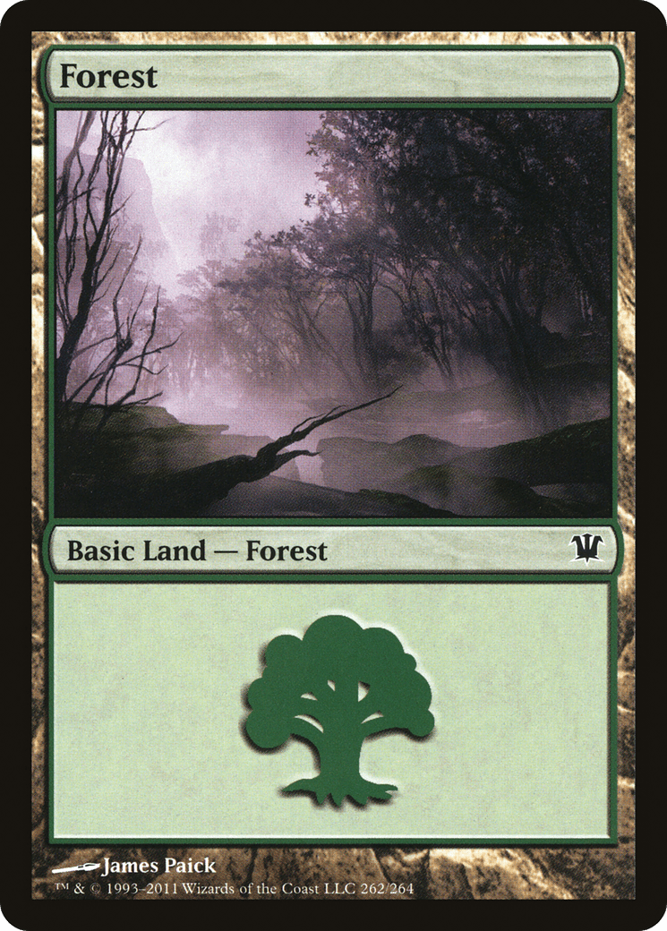 Forest (262) [Innistrad] Foil