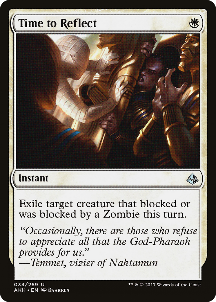 Time to Reflect [Amonkhet] Foil