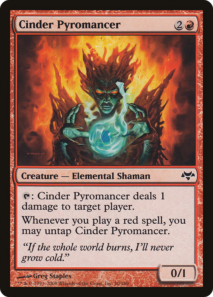 Cinder Pyromancer [Eventide] Foil