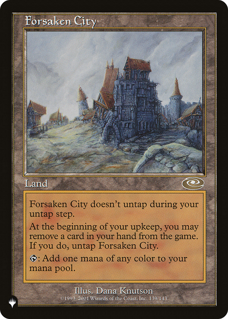 Forsaken City |  (PLS-139) [The List]
