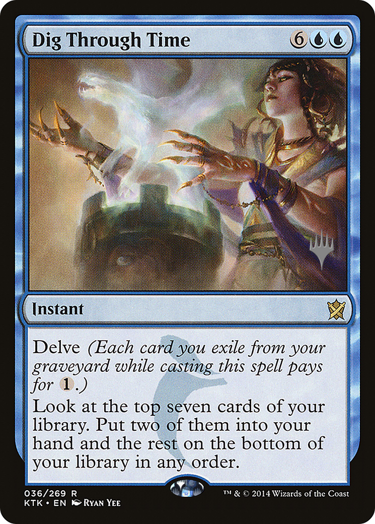 Dig Through Time (Promo Pack) [Khans of Tarkir Promos] Foil