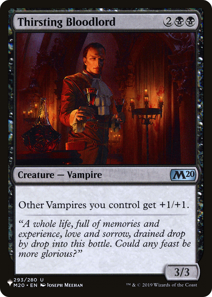 Thirsting Bloodlord |  (M20-293) [The List]
