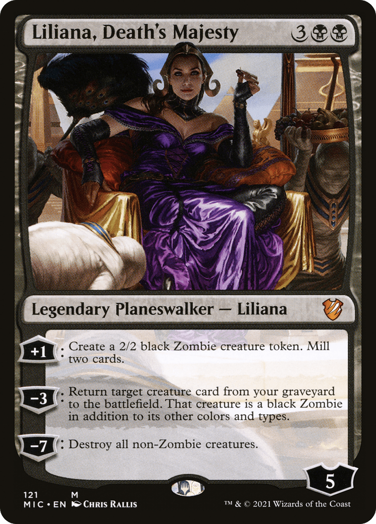 Liliana, Death's Majesty [Innistrad: Midnight Hunt Commander]