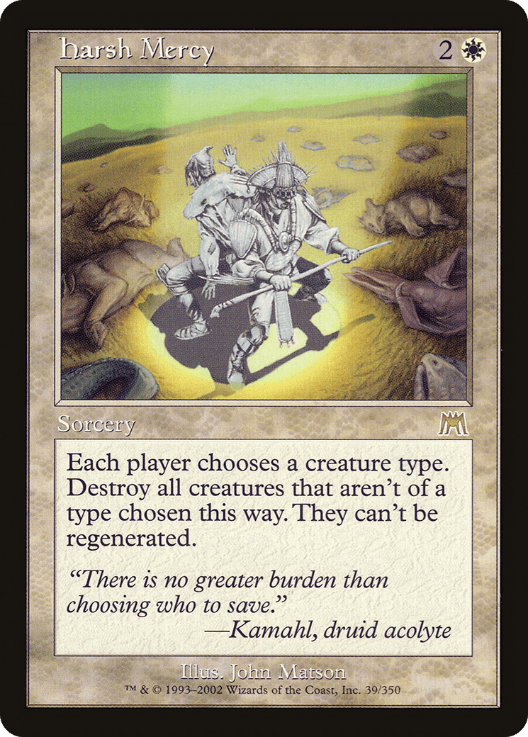 Harsh Mercy [Onslaught] Foil