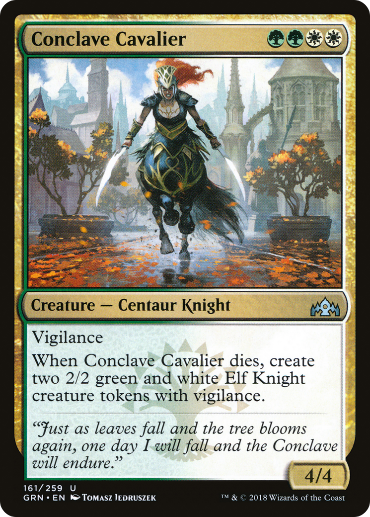 Conclave Cavalier [Guilds of Ravnica] Foil