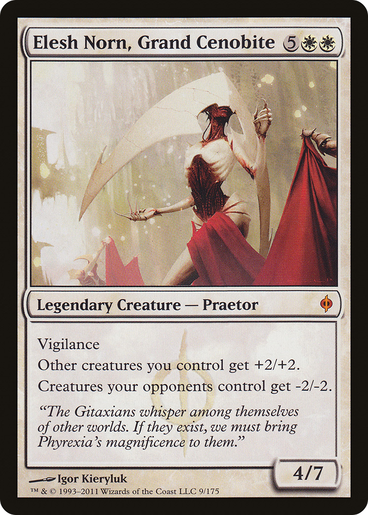 Elesh Norn, Grand Cenobite [New Phyrexia] Foil