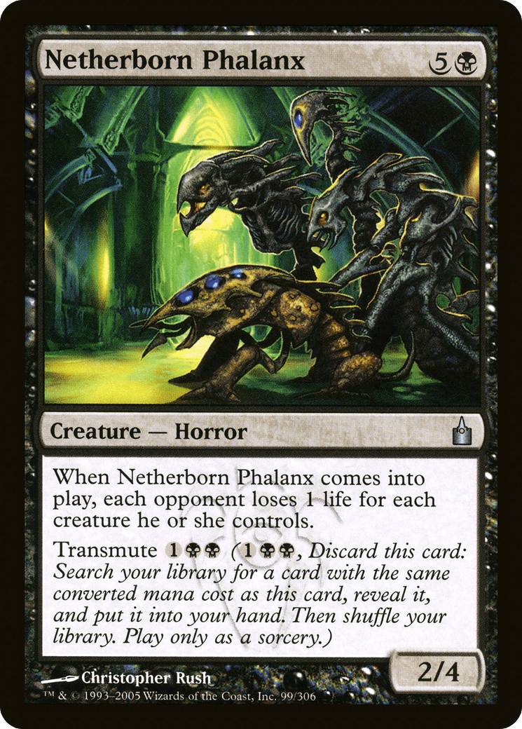 Netherborn Phalanx [Ravnica: City of Guilds] Foil