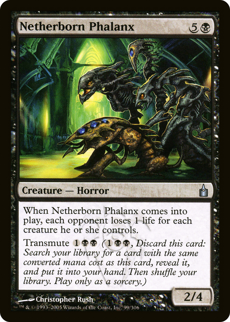 Netherborn Phalanx [Ravnica: City of Guilds] Foil