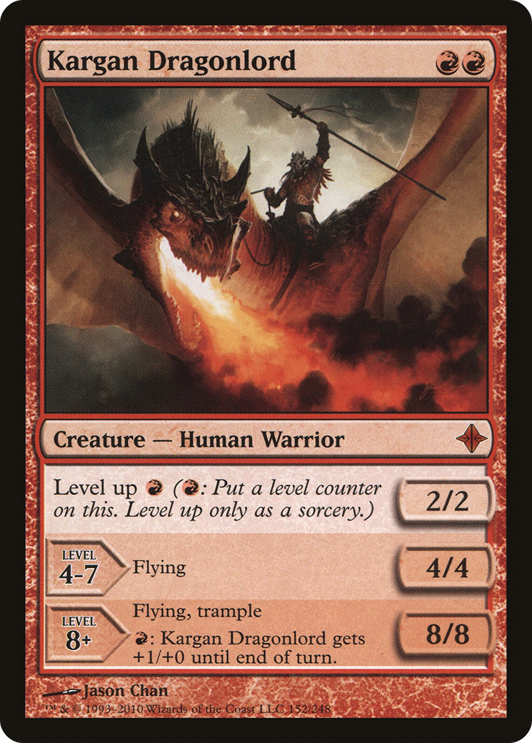 Kargan Dragonlord [Rise of the Eldrazi] Foil