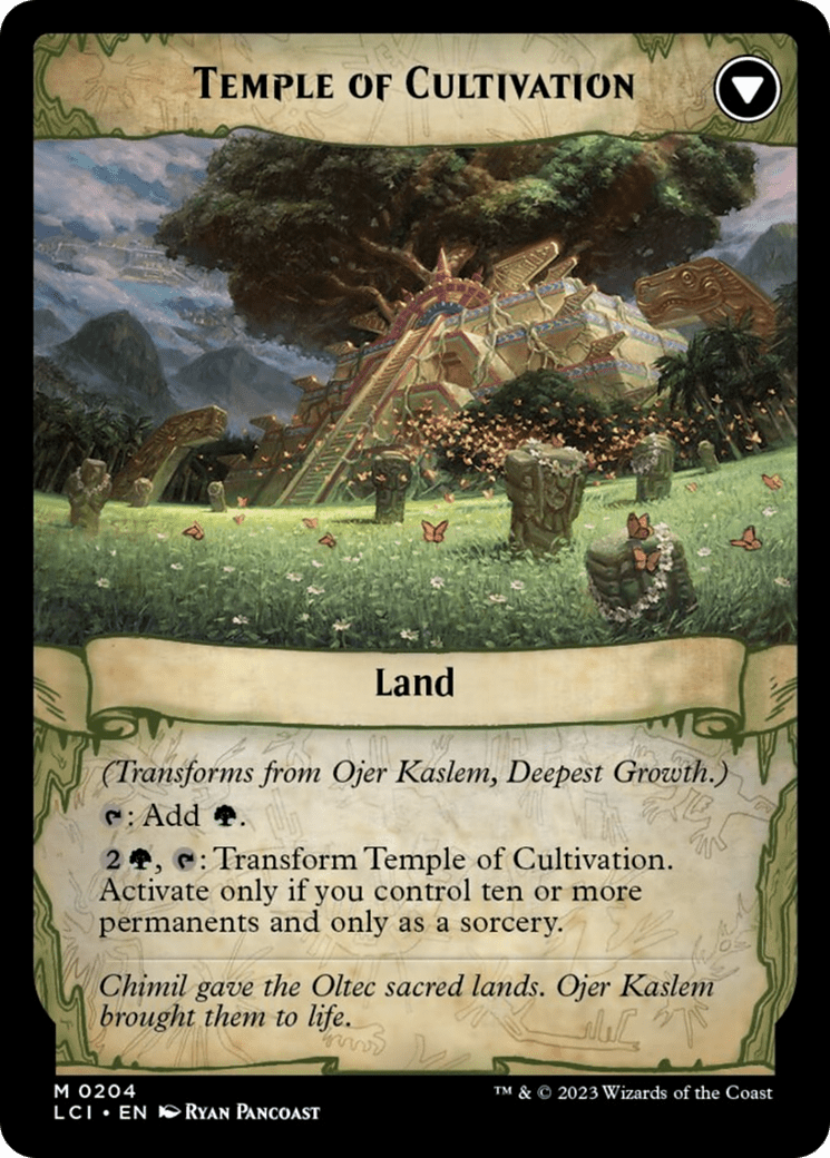 Ojer Kaslem, Deepest Growth // Temple of Cultivation [The Lost Caverns of Ixalan]