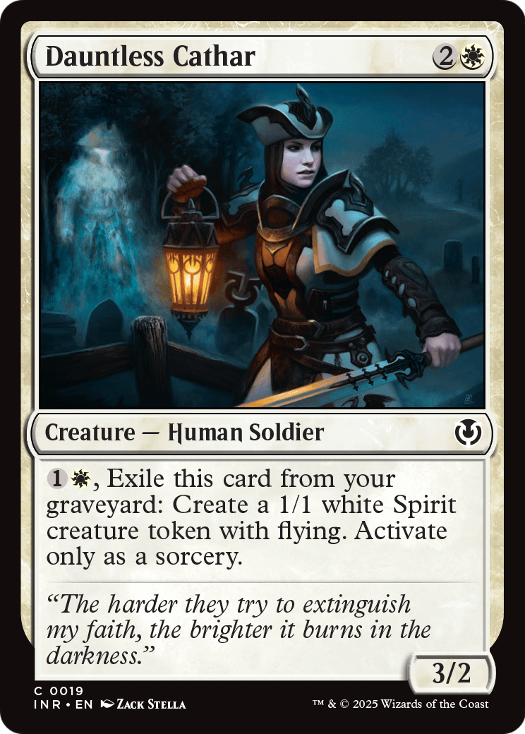 Dauntless Cathar (-019) [Innistrad Remastered]
