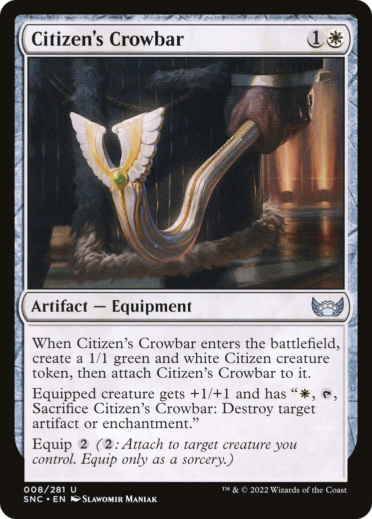 Citizen's Crowbar [Streets of New Capenna] Foil