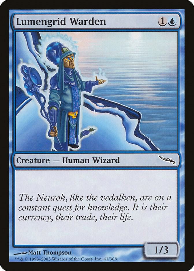 Lumengrid Warden 41/306 (Mirrodin) 