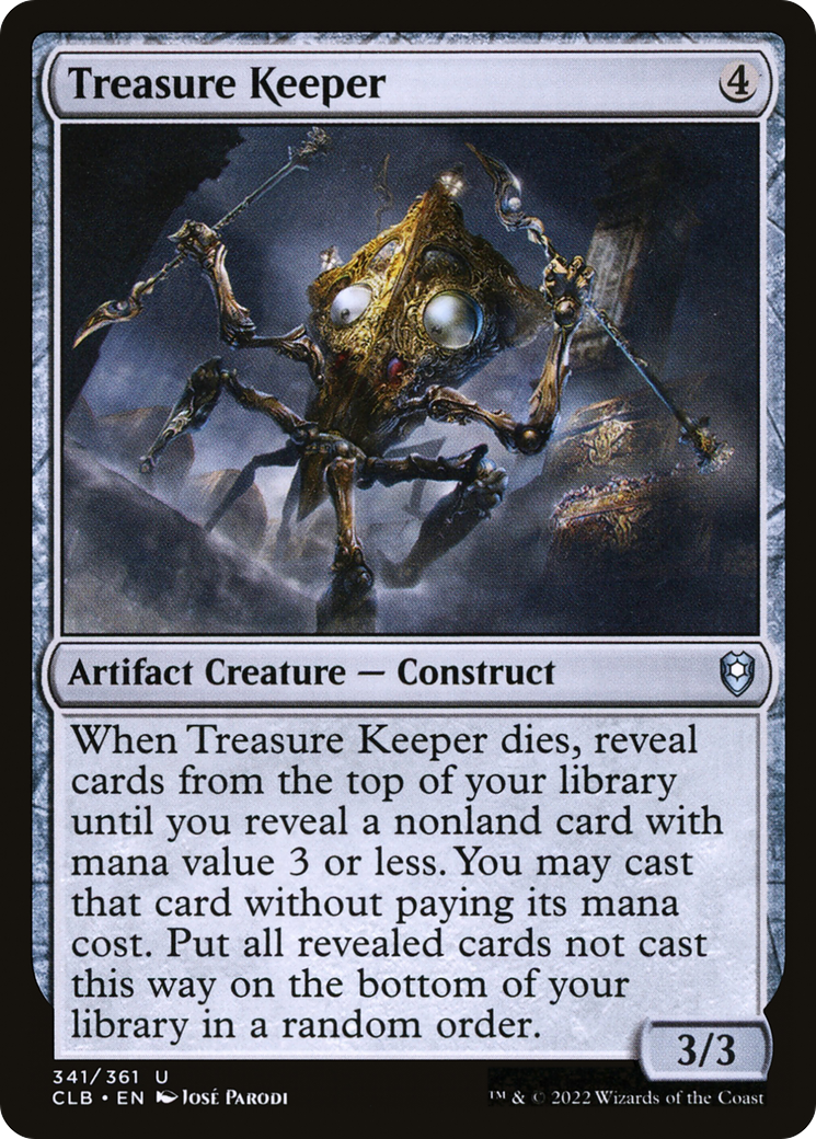 Treasure Keeper [Commander Legends: Battle for Baldur's Gate] Foil