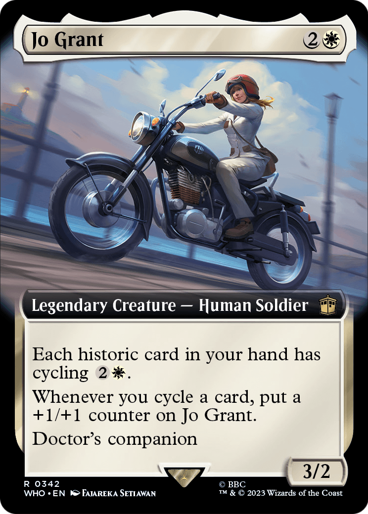 Jo Grant (Extended Art) [Doctor Who] Foil