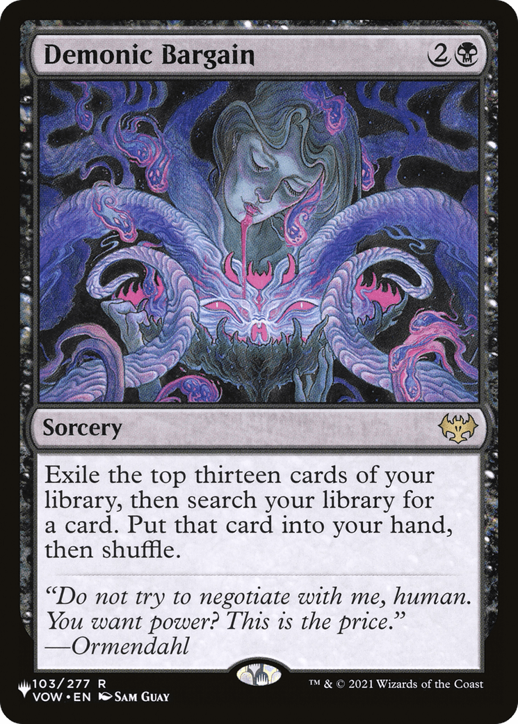 Demonic Bargain |  (VOW-103) [The List]