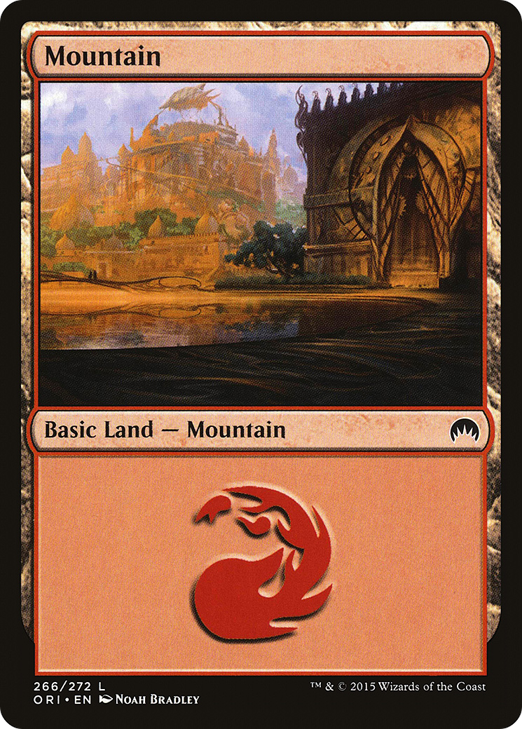 Mountain (266) [Magic Origins] Foil