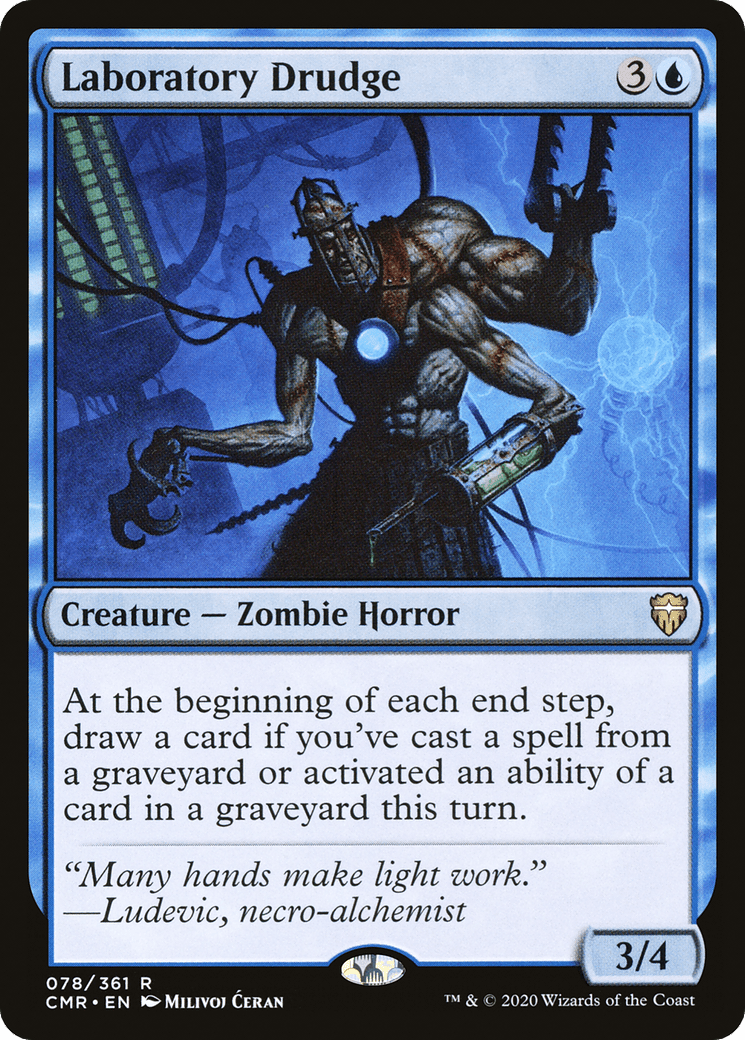 Laboratory Drudge [Commander Legends] Foil