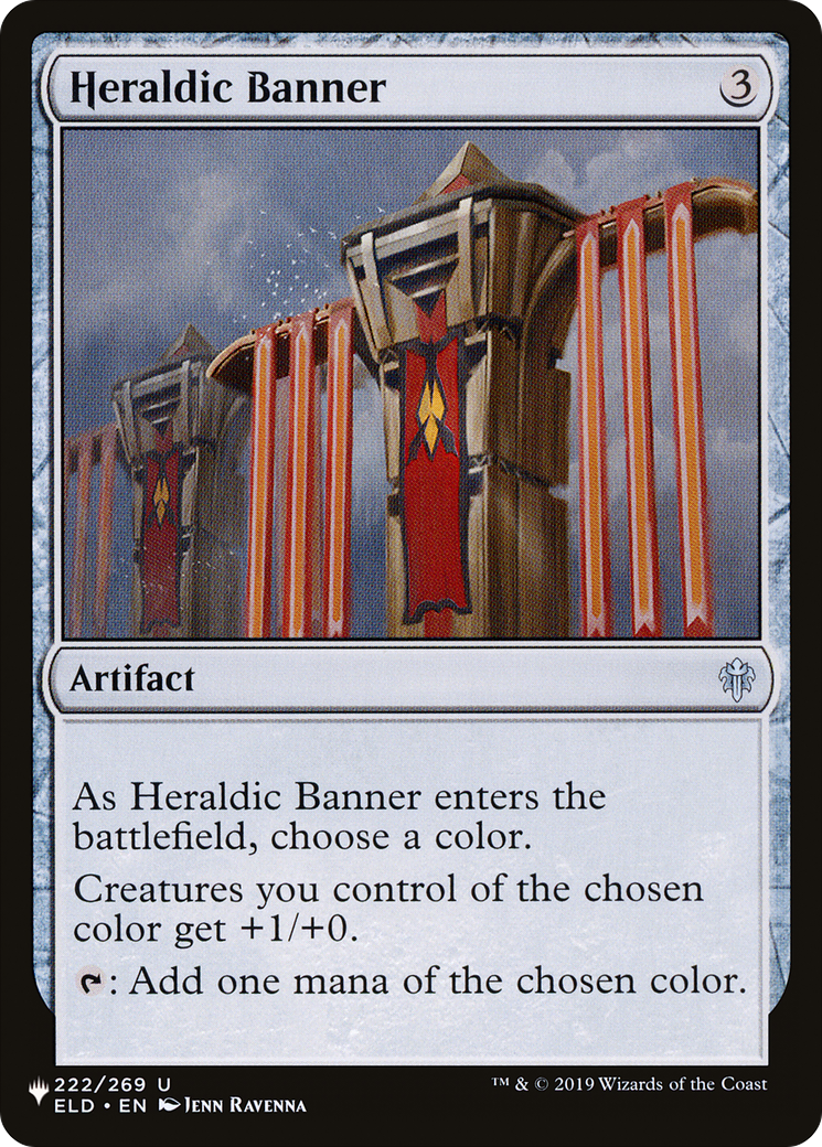 Heraldic Banner |  (ELD-222) [The List]