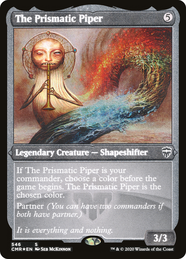 The Prismatic Piper (546) [Commander Legends]  Foil