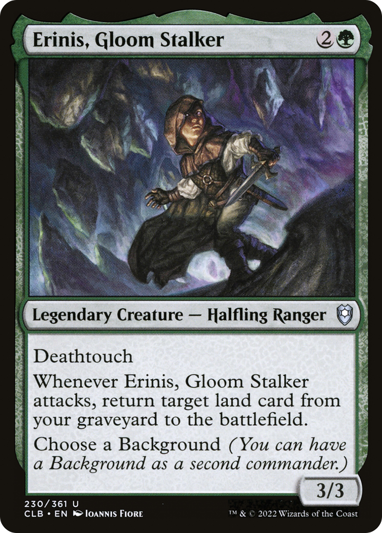 Erinis, Gloom Stalker [Commander Legends: Battle for Baldur's Gate] Foil