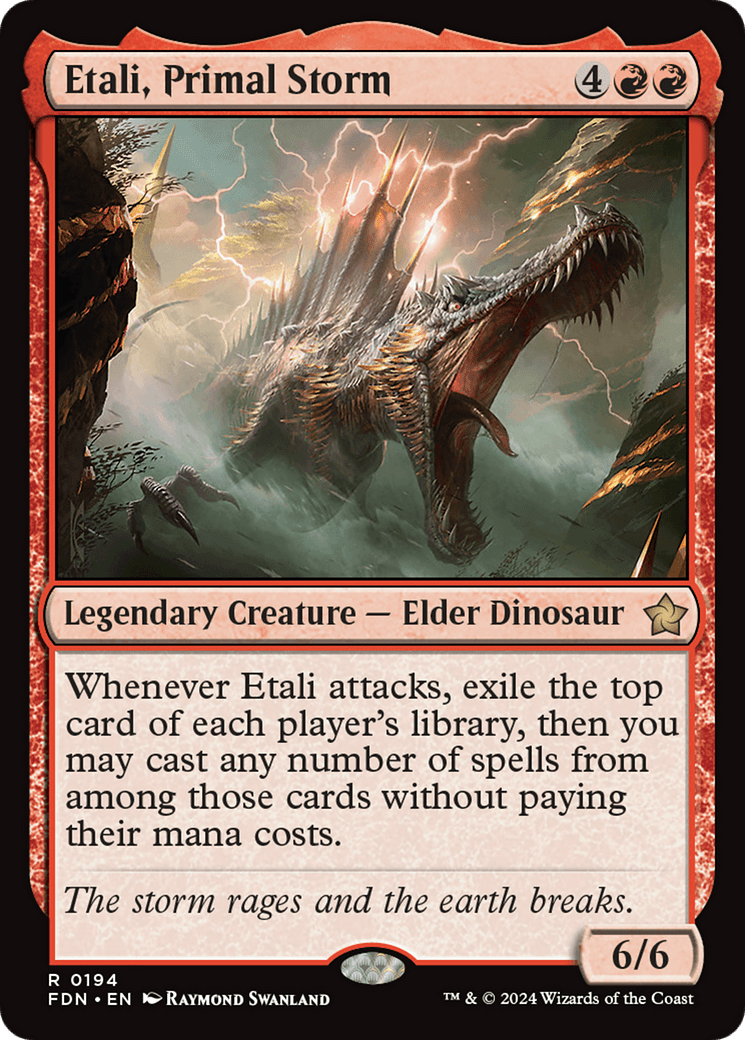 Etali, Primal Storm (FDN-194) - Foundations