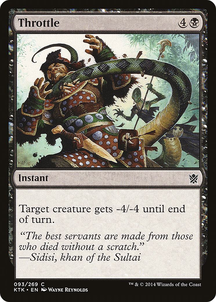 Throttle [Khans of Tarkir] Foil