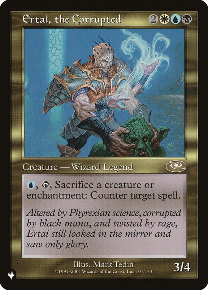 Ertai, the Corrupted |  (PLS-107) [The List]