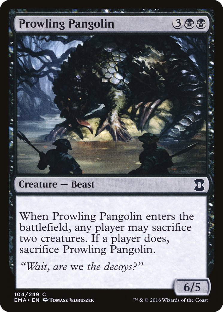 Prowling Pangolin [Eternal Masters] Foil