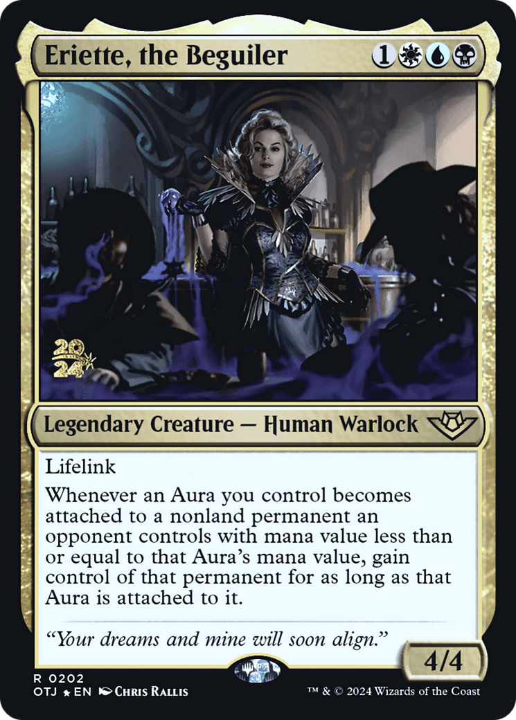 Eriette, the Beguiler [Outlaws of Thunder Junction Prerelease Promos]