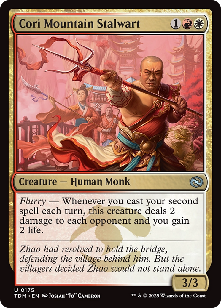 Cori Mountain Stalwart (175) [Tarkir: Dragonstorm]  Foil