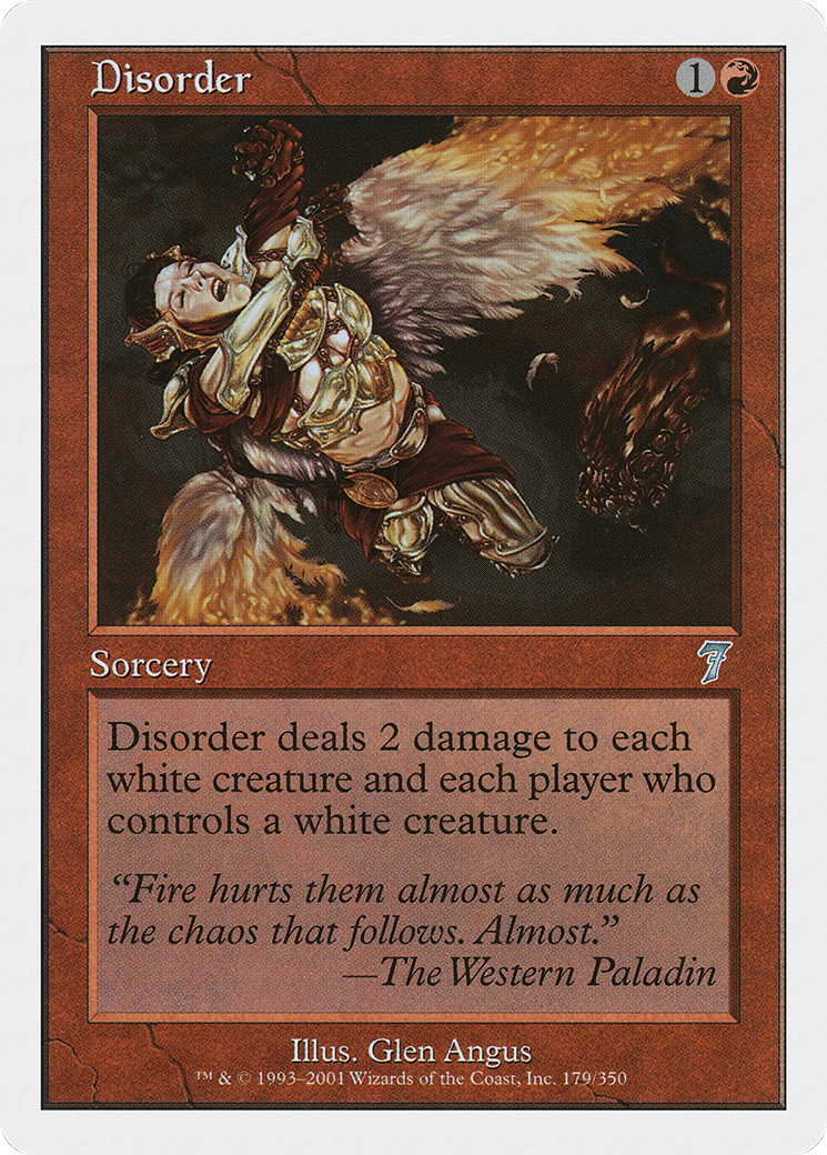 Disorder [Seventh Edition] Foil